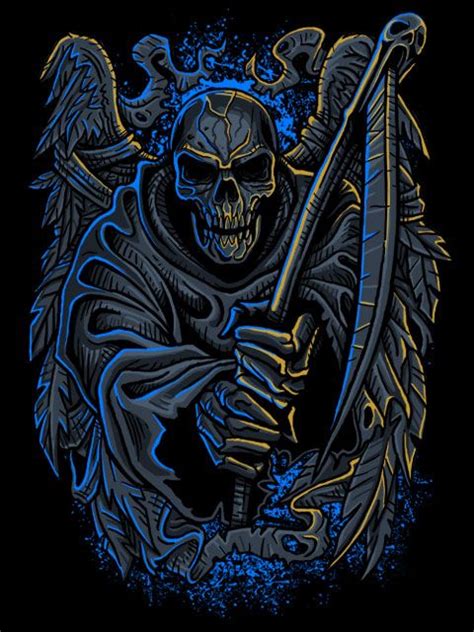 Pin By Gene Ankerpont On Awesome Grim Reaper Grim Reaper Art Dont