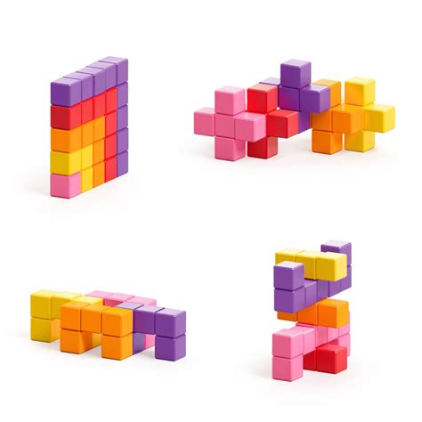 Pixio Pixoplasma Magnetic Blocks 60pc A2z Science And Learning Toy Store
