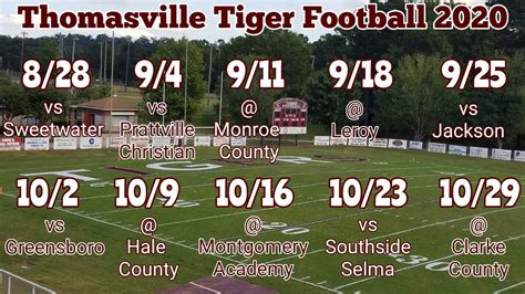 Tcs Tiger Nation On Twitter The Thomasville High School Tigers