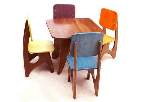 Magical, meaningful items you can't find anywhere else. Wooden Table and Chairs for Kids - HomesFeed