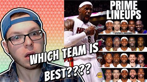 Which Lebron James Team Is The Best All In Their Prime Youtube