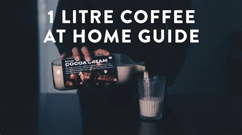 1 Litre Bottled Coffee Guide YouTube