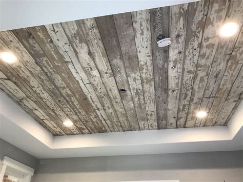 Adding Style And Charm To Your Home With Wood Plank Ceilings Ceiling