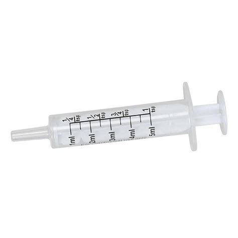 Apothecary Oral Syringes 5 Ml 50 Count