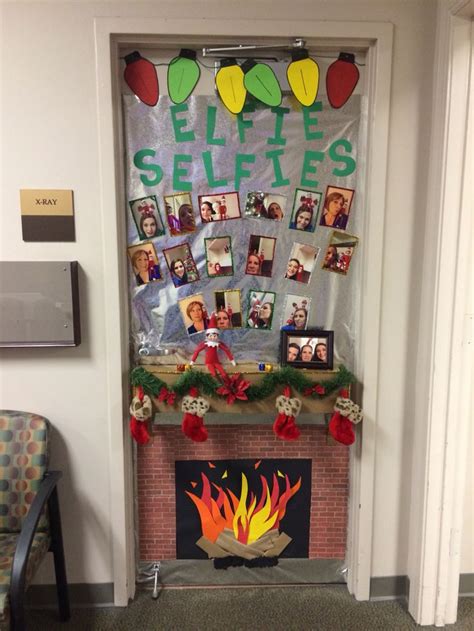 Build a bookshelf into a door.welcome to the. Elf on the Shelf Door | Holiday decor, Decor, Holiday
