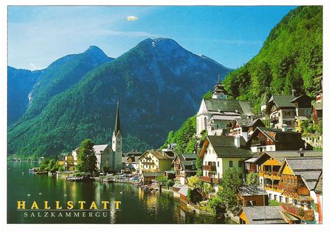 Postcards On My Wall Hallstatt Dachstein Salzkammergut Cultural