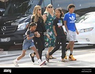 Heidi Klum Einkaufen mit ihrem Freund Tom Kaulitz und ihre vier Kinder ...
