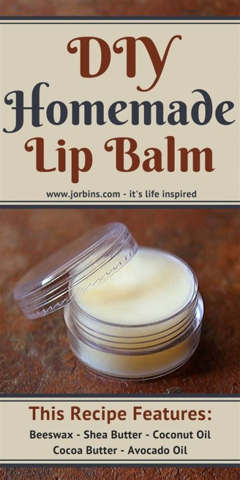 Ready for the perfect spa girls night in? DIY Homemade Lip Balm Recipe: Shea Butter, Coconut Oil ...
