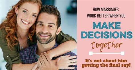 let s look at the evidence do marriages work best if men make the decisions bare marriage