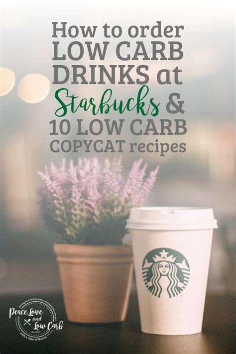 How To Order Low Carb Keto At Starbucks Peace Love And Low Carb