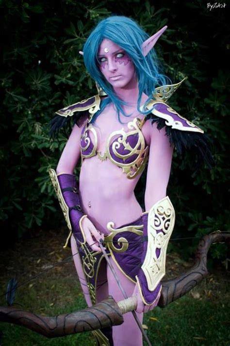 Cosplay Elfa Wow Eve Online World Of Warcraft For The Horde Night Elf Luis Royo Epic