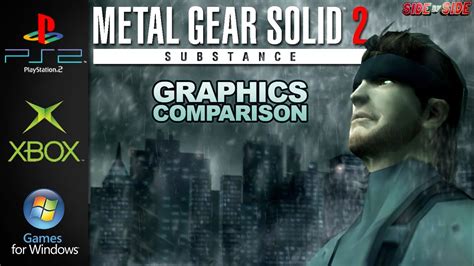 In the third installment in the metal gear solid series, you reprise your role as solid snake, an elite tactical sold. Metal Gear Solid 2 Substance | Graphics Comparison | ( PS2 ...