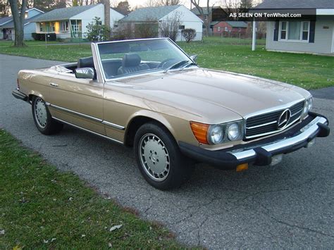 The 280 sl regained its former strength of 185 hp (after suffering a slight detuning to. 1980 Mercedes Benz 450sl Roadster