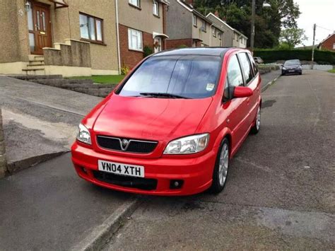 Flame Red Zafira Gsi Only Made Very Rare Dudley Dudley