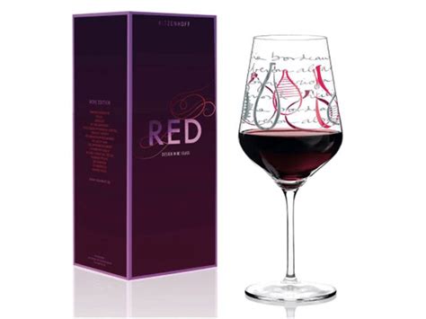 Ritzenhoff Red Wine Glass A Schiewer Kitchenique