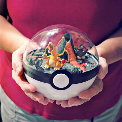 These Amazing Pokeballs With Pokémon In Their Natural Habitats Are The
