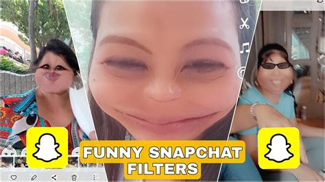 Playing Funny Snapchat Filters Youtube