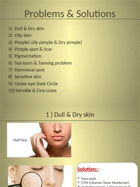 Skin Problem And Solution Pdf Pimple Toiletry