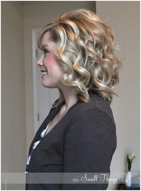 Curling With A Flat Iron The Small Things Blog