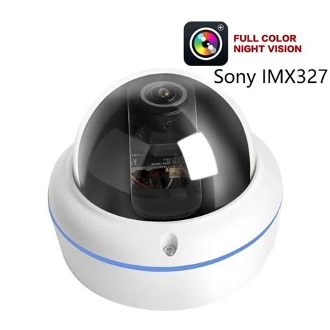 Sony Imx327 H265 20 Megapixel Network Starlight Camera With Poe For