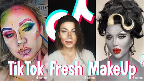 Tiktok Makeup Compilation Crazy Makeup 5 Youtube