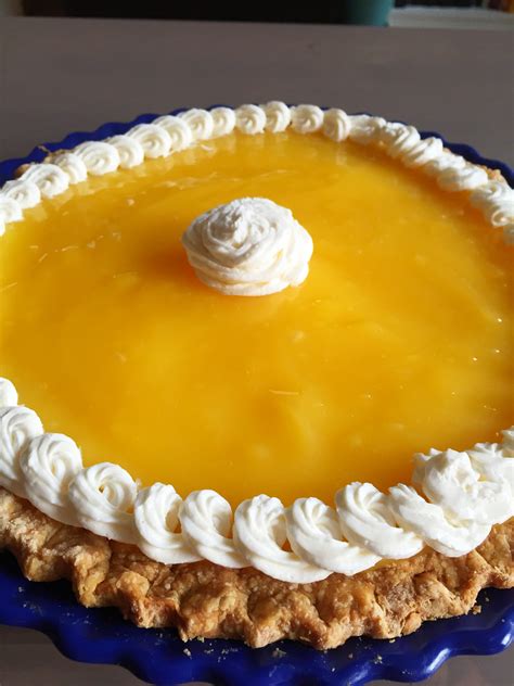 This pie is perfect for the holidays. Lemon Supreme Pie - The Cooking Cardinal