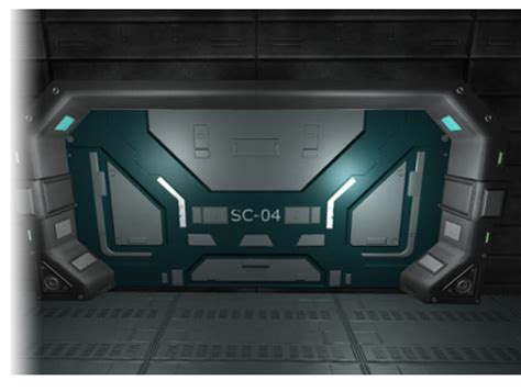 Futuristic Sci Fi Space Doors Pbr Set Of 5 3d Sci Fi Unity Asset