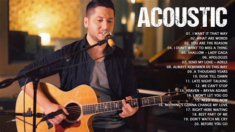Acoustic 2022 Best English Songs Cover 2022 The Best Acoustic