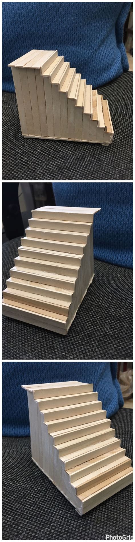 Diy Hamsterpet Staircase To Lead To Another Levelplatform Made Out Of