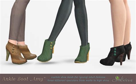 Important Update Of My Ankle Boots Custom Content For The Sims 3 By