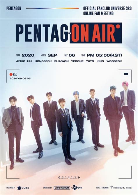 Pentagon Prepares To Capture Fans Hearts With Pentag On Air Online