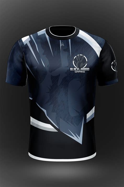 Black Hand Gaming Jersey - Akquire Clothing Co.