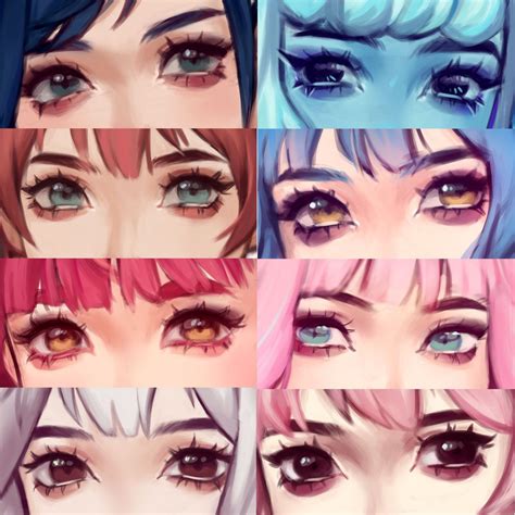 Eyes Beautiful By AshiroYuuko Art Reference Digital Art Anime Anime Eye Drawing