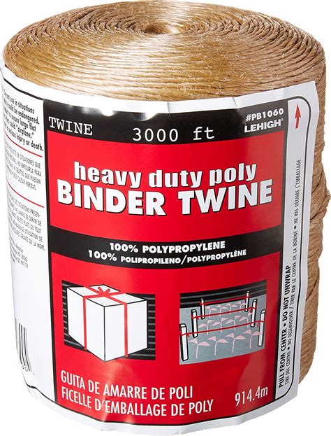 Lehigh Group Pb1060 Heavy Duty Poly Binder Twine Office