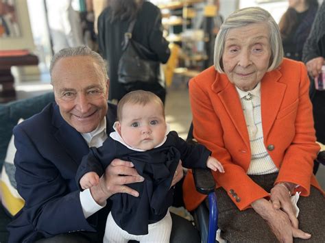 Chuck Schumer On Twitter My Mom Selma And Me Today With My