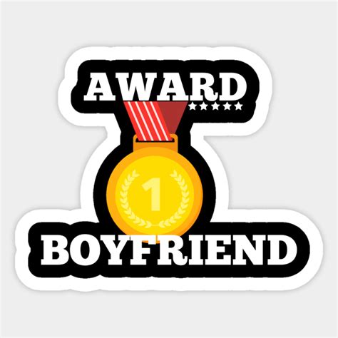 Award Trophy Best Boyfriend I Love My Boyfriend T Boyfriend T
