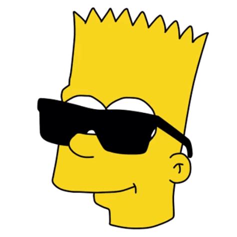 “bart Simpson” Stickers Set For Telegram Bart Simpson Art Bart