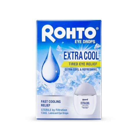Rohto Extra Cool Eye Drops 13ml Eye Care Eye And Ear Care Health