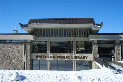 Waterloo On Public Library Public Main Library
