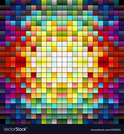 Colorful Pixels 4 Royalty Free Vector Image Vectorstock