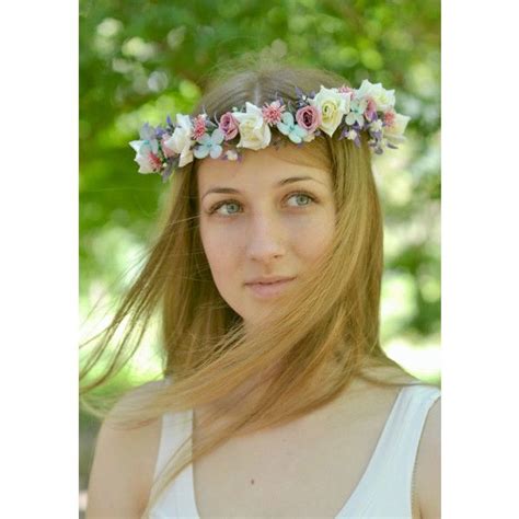 Pin By Bizarrejewelry On Bbeautiful Flower Crown Wedding Boho