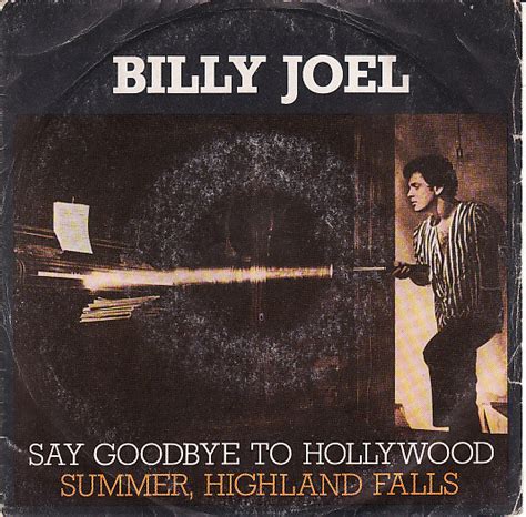 Billy Joel Say Goodbye To Hollywood Summer Highland Falls 1981