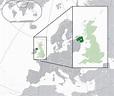 Grande mapa de localización de Irlanda del Norte | Irlanda del Norte ...