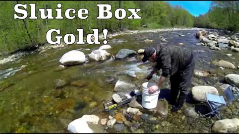Gold Prospecting The Wild Ammonoosuc River Bath New Hampshire Youtube
