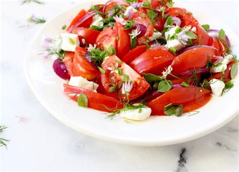 Tomato Onion Salad Recipe Ciaoflorentina