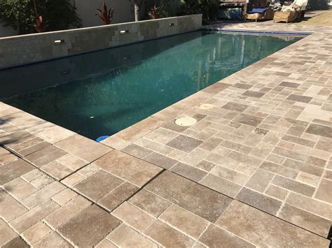 Travertine Pavers Clean And Seal Outside Patio
