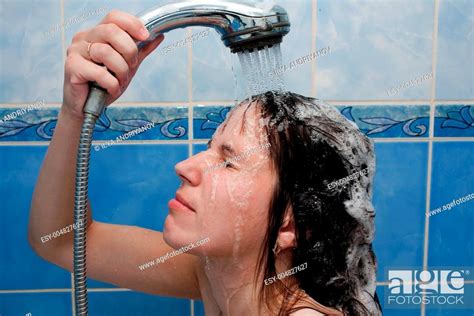Women In Shower Stock Photo Picture And Low Budget Royalty Free Image