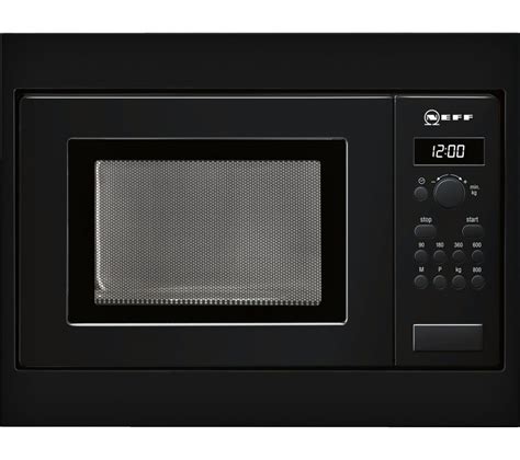 Place the microwave in a recessed cabinet or on a shelf. Buy NEFF H53W50S3GB Built-in Solo Microwave - Black | Free ...
