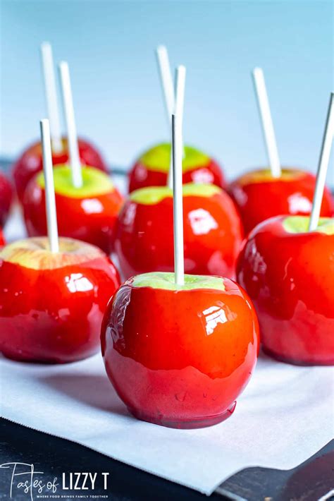 How To Make Colored Candy Apples Recipe