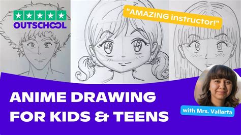 👀how To Draw Anime Characters Easy Tutorial For Kids Beginners